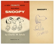 Charles Schulz Hand-Drawn Sketch of Snoopy in A New Peanuts Book Featuring Snoopy -- Without Inscription